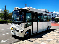 自動運転レベル4のEVバス、長野県塩尻市でスタート 画像