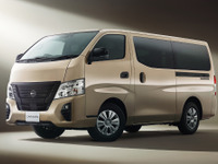 日産キャラバン、誕生50周年記念車発売へ…ブラックパーツや記念ロゴで特別感演出 画像