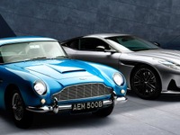 アストンマーティンの名車『DB5』が誕生60周年…血統は『DB12』に 画像
