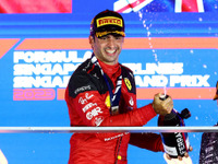 【F1 シンガポールGP】フェラーリのサインツが今季初優勝 画像