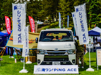 ハイエースのキャンピングカー「ワン!PiNG ACE」に“スポーティ&アウトドア”な新作…アウトドアドッグフェスタ2023 画像