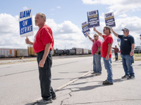 【株価】自動車株が軒並み高、UAWのスト長期化で日本車の販売増期待 画像