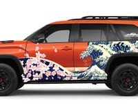 トヨタのハイブリッド大型SUV、女性だけ参加の米ラリー参戦予定…『セコイア』で 画像