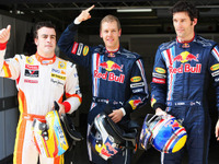 【F1中国GP】予選…ポールポジションはベッテル 画像