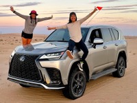 レクサス LX、日本にない「F SPORT ハンドリング」…女性だけで競う米ラリーに参戦 画像