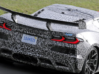 さらに巨大なリアウィングの正体は？ シボレー コルベット最強の「ZR1」復活へ 画像