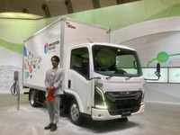 ［15秒でわかる］いすゞ EVision Cycle Concept…「バッテリー交換」で豊かな暮らしを 画像