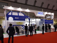CASEに貢献するＡＧＣの技術力を披露、「ディスプレイ」「アンテナ」「センサー」…ジャパンモビリティショー2023 画像