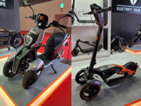 世界最大級の電動モビリティ企業YADEAが、未発売の3輪電動バイクを展示…ジャパンモビリティショー2023 画像