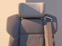 ボルボの電動ミニバン『EM90』、3列シートの6名乗りに　実車は11月12日発表予定 画像