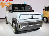 未来の「ハスラーEV」なのか？ ポップな内外装が楽しいスズキの軽EV『eWX』…ジャパンモビリティショー2023 画像