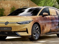 VWの大型EVワゴン、プロトタイプの新写真…『ID.7 ツアラー』は2024年デビューへ 画像