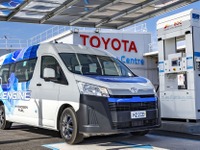 水素『ハイエース』登場、ランクルのV6ターボ搭載…トヨタが走行実証へ 画像