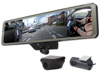 360°カメラで死角なし、MAXWINがデジタルミラー型ドラレコ発売 画像