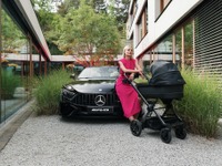 メルセデスAMGのベビーカー登場、5点式シートベルト＆セーフティバー…世界限定299台生産へ 画像