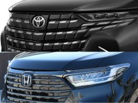 【ホンダ オデッセイ 改良新型】スペック比較：アルファードはライバル？ 最上位ミニバン対決 画像
