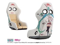 ブリッド×グッドスマイル、スポーツシート「レーシングミク2023 Ver.」発表 画像