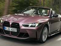 BMW『M4カブリオレ』、最高速280km/hのオープンカー…改良新型を発表 画像