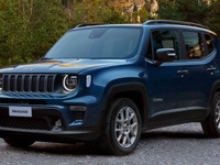 ジープの小型SUV『レネゲード』は全車電動化、内装も一新…欧州2024年型 画像