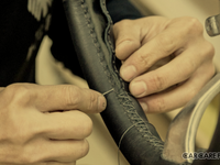 レザー職人の手によって愛車が蘇る「リペア＆張替え」の技術…カーメイクアートプロ 画像