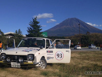 モンテカルロラリーに参戦のスバル 1300G をレストア…当時の色を水性塗装で再現 画像