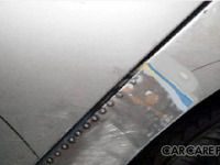 【ストップ 粗悪修理】パテを“厚盛り”して誤魔化す 画像