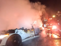 無人の自動運転車を暴徒が破壊・放火！ Waymoのロボタクシーが被害 画像