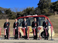 愛知県小牧市で自動運転バスの実証運行開始 画像