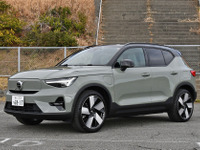 【ボルボ XC40リチャージ 新型試乗】EVだからこそわかる後輪駆動の恩恵…諸星陽一 画像