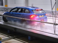 燃料不要！ タイヤブレーキテストの車両は電磁リニアで加速…コンチネンタル 画像