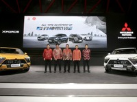 三菱、新グローバルSUV『エクスフォース』を出展…インドネシアモーターショー2024 画像