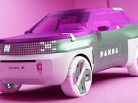フィアット『パンダ』次期型を示唆、コンセプトカー発表 画像