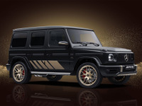 メルセデスAMG G63、ブラックペイントにゴールドアクセントの限定車を発売…価格は3200万円 画像