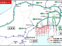 伊勢湾岸道下り・飛島JCTから四日市JCTで集中工事　6月12日から 画像
