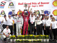 【CART第14戦決勝】トヨタチーム、今季3度目の表彰台独占! 画像