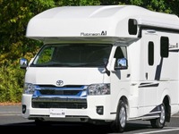 スライドドア＆大型リアゲート搭載の 「ロビンソンAI」、九州キャンピングカーショーに登場予定 画像