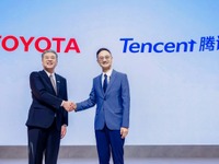 中国IT大手のテンセントとトヨタ自動車が戦略提携…北京モーターショー2024で発表 画像