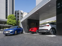 アウディが急速充電拠点「Audi charging hub紀尾井町」を東京都心に開設---その意義とは？ 画像