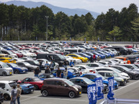 欧州車の映える強烈な選択肢!? レイズホイールの華麗なるマッチング…2024 RAYS FAN MEETING 画像