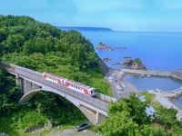 三陸鉄道北リアス線・大沢橋りょう建設の記録、JRTTが映像公開 画像