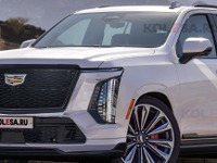 キャデラックの最高級SUV『エスカレード』、大胆フェイスで今夏デビューへ…デザイン大予想 画像