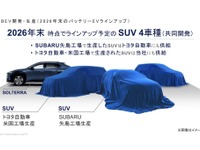 【株価】スバルが堅調、トヨタとのEV4車種相互供給計画が好感される 画像