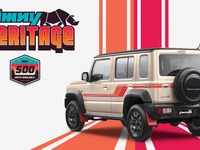 スズキ『ジムニー 5ドア』に500台限定の「ヘリテージ」仕様…オーストラリアで発表 画像