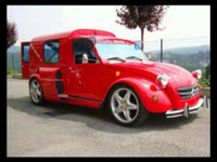 フェラーリ F355 とシトロエン 2CV が合体!! 超クレイジーな1台 画像