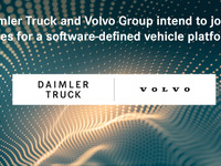 ダイムラー・トラックとボルボ、ソフト定義車向けプラットフォーム共同開発…合弁設立で合意 画像