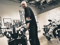 ヤマハのスポーツバイク『YZF-R7』と『YZF-R125』がエリック・ヘイズの手でアート作品に 画像