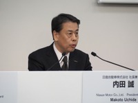日産 内田社長「取引先から不満の声がなくなるように努力していく」 画像