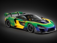 マクラーレン『セナ・センプレ』…大胆なカラーで伝説のF1ドライバーを表現［詳細画像］ 画像