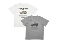 この夏、トヨタ ランドクルーザー70 を着こなす…Tシャツ発売 画像