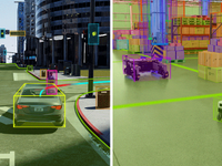 NVIDIAがセンサーシミュレーション活用の新サービス発表…自動運転車などの開発に 画像
